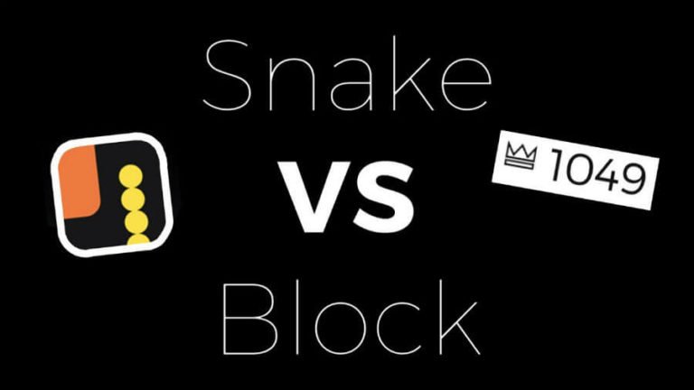 Snake VS Block на Android