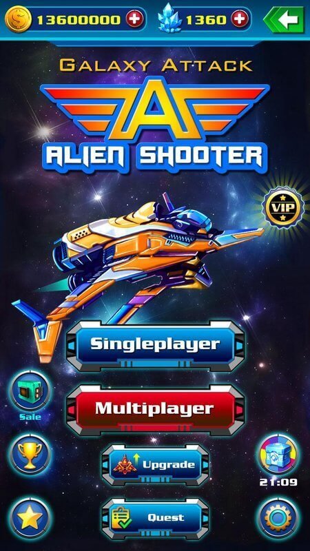 Galaxy Attack: Alien Shooter cheat