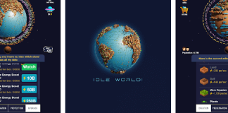 Idle World на Андроид