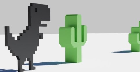 Dino 3D на Андроид